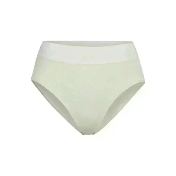 SKIMS Other - SKIMS COTTON RIB MID RISE BRIEF IN BONE SIZE XXS